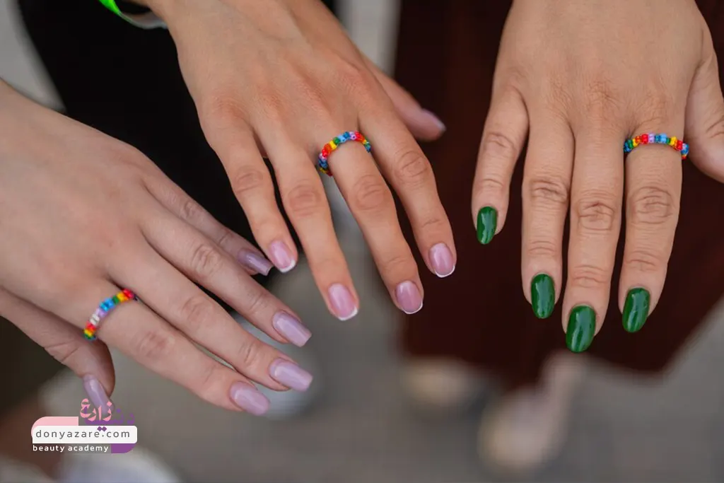 کاشت ناخن با فیبر در اصفهان