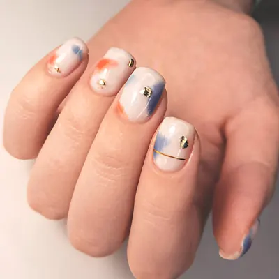 نمونه طراحی ناخن در اصفهان