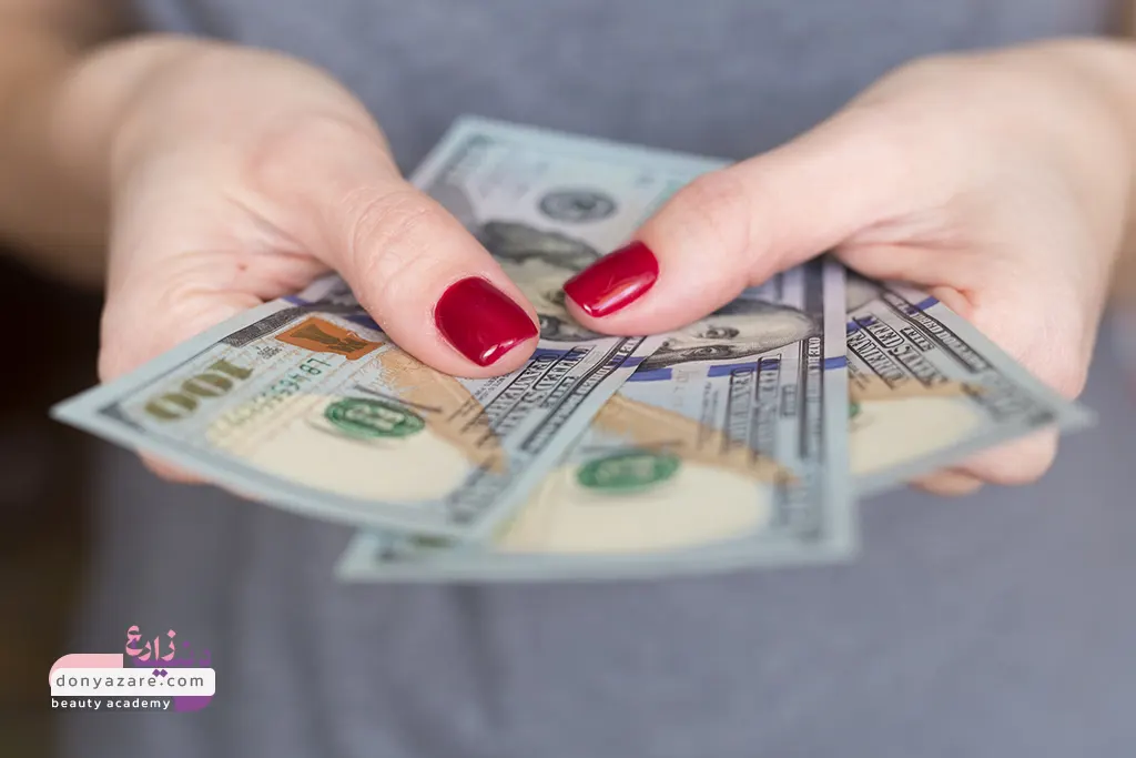 درآمد ناخن کاری در ایران