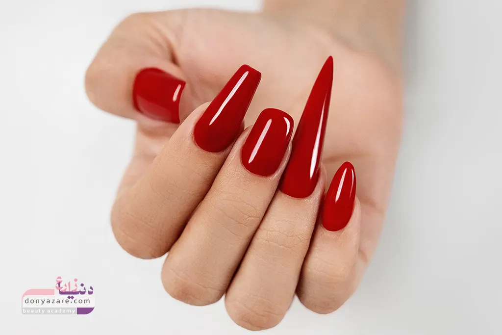 همه فرم های ناخن