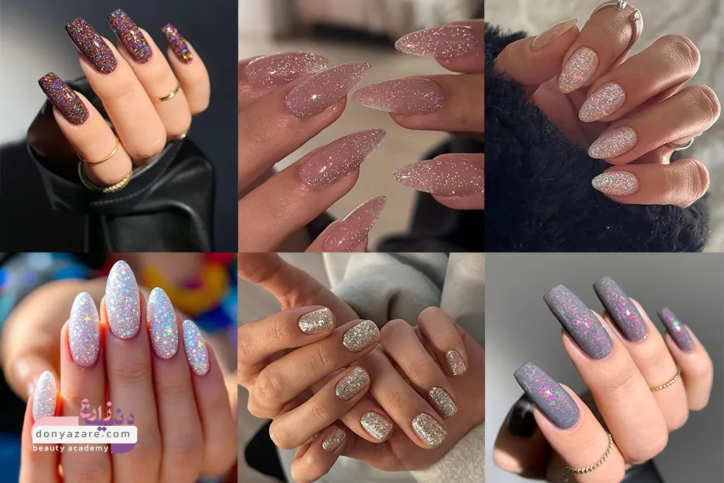 کاشت ناخن آکلیلی ساده